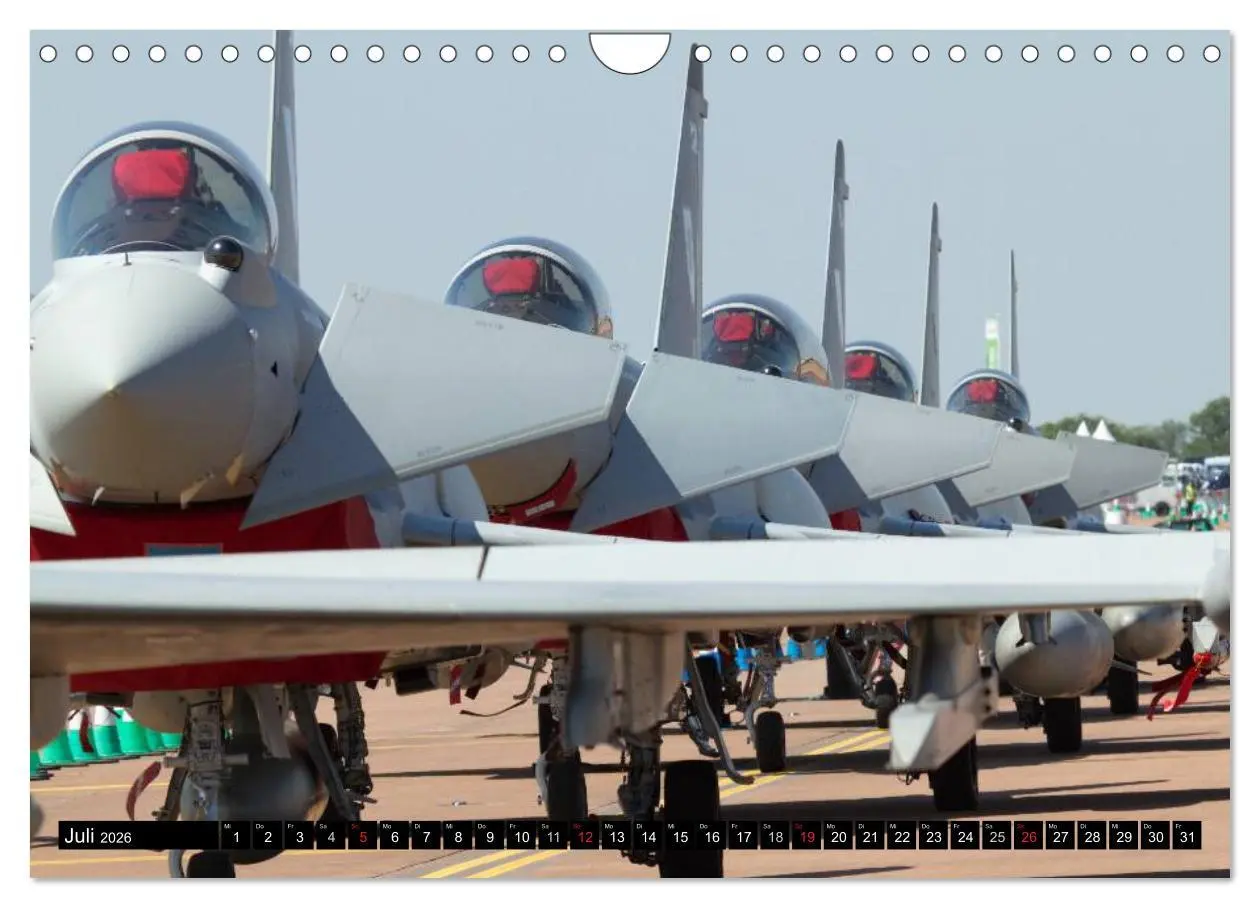 Bild: 9783457949405 | Augenblicke in der Luft: Eurofighter Typhoon (Wandkalender 2026 DIN...