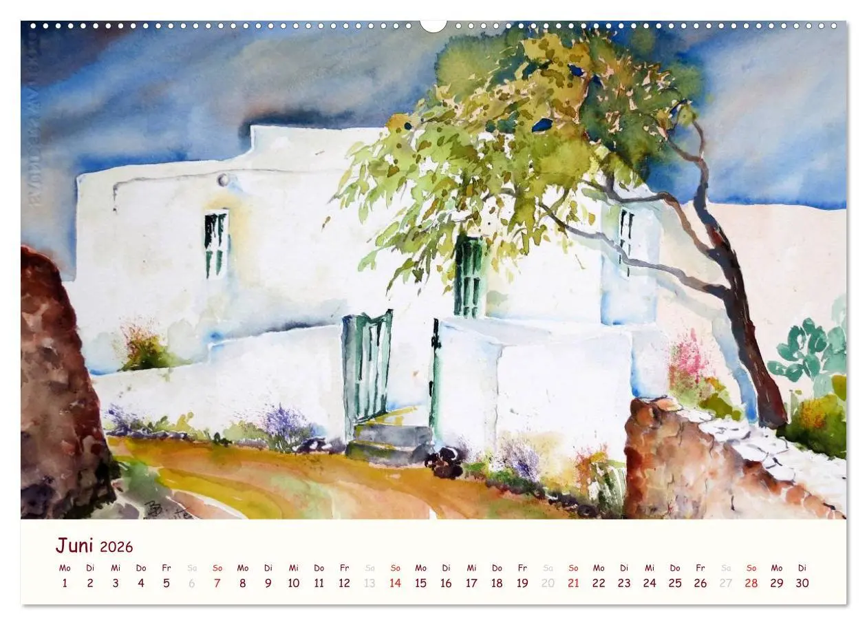 Bild: 9783516039405 | Lanzarote und Teneriffa - Aquarelle (hochwertiger Premium...