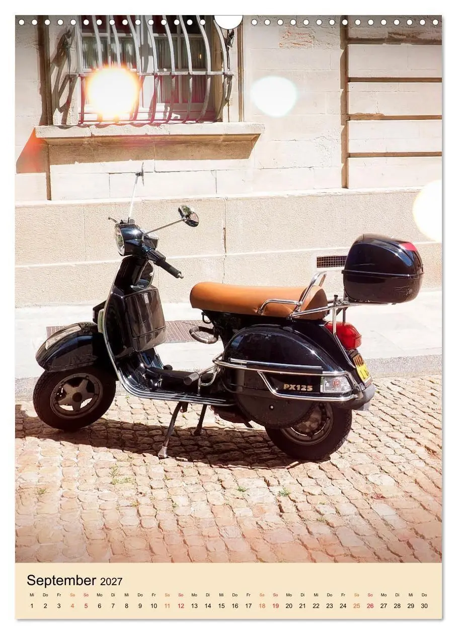 Bild: 9783569369405 | Meine Roller Vesparade (Wandkalender 2027 DIN A3 hoch), CALVENDO...