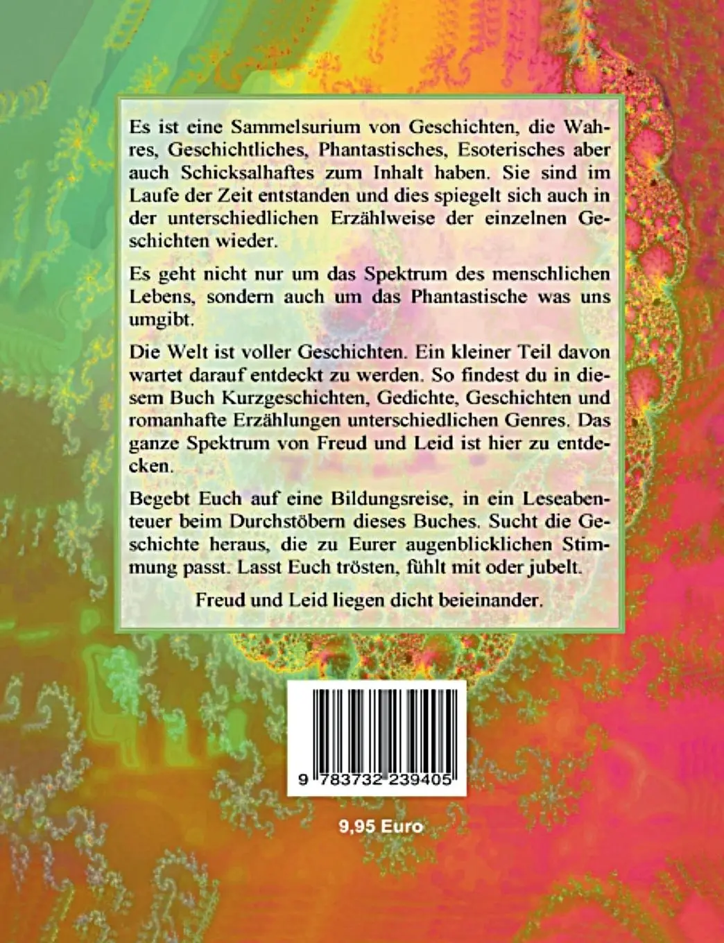 Rückseite: 9783732239405 | Buntes Allerlei | Ernst-Ulrich Hahmann | Taschenbuch | 236 S. | 2019