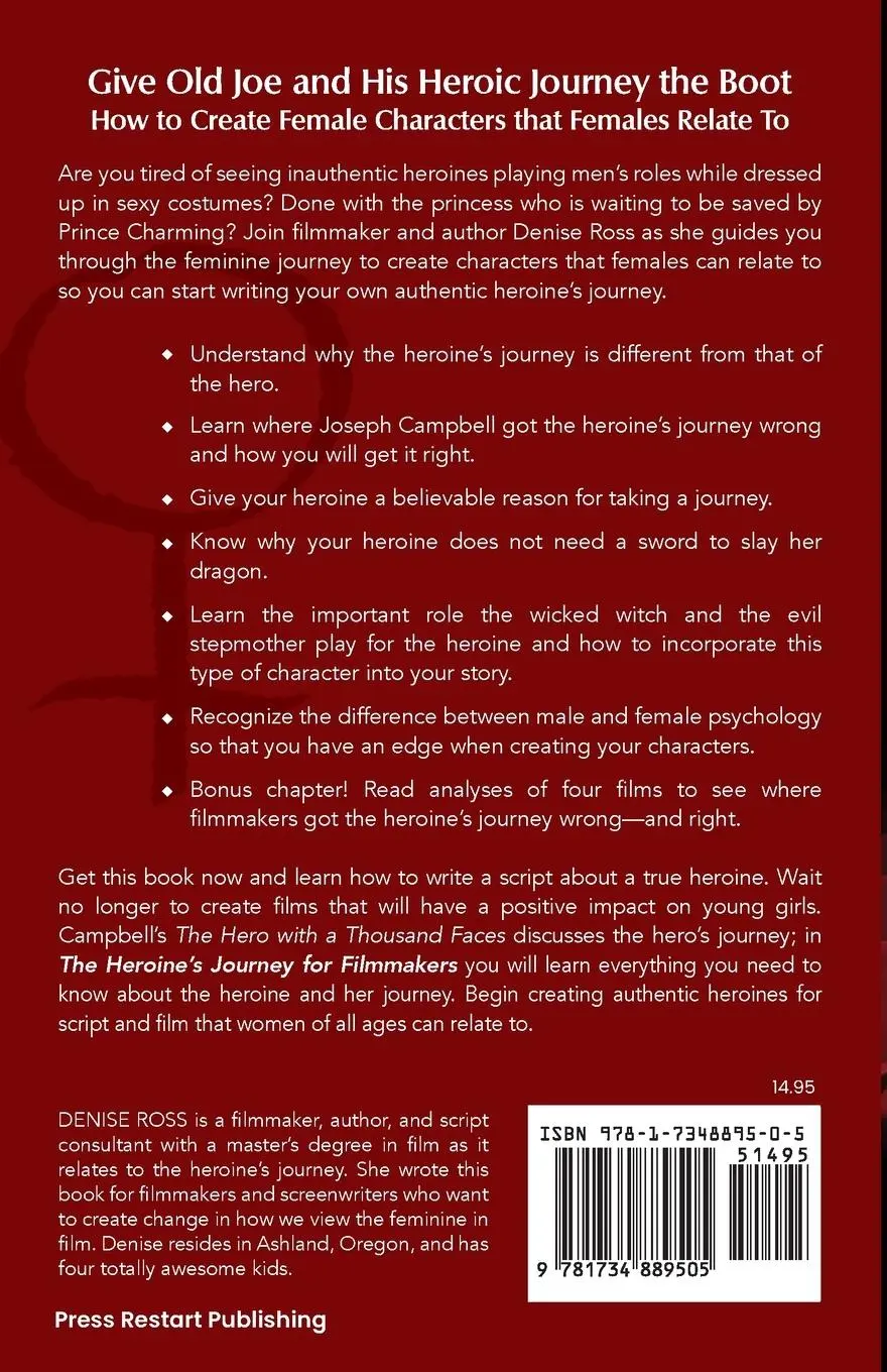 Rückseite: 9781734889505 | The Heroine's Journey for Filmmakers | Denise Ross | Taschenbuch