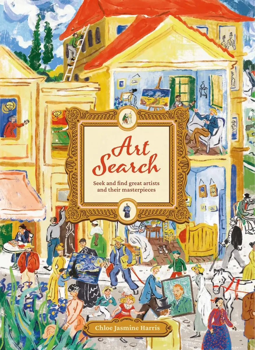 Cover: 9781923049505 | Art Search | Seek &amp; Find Great Artists and Their Masterpieces | Fehily