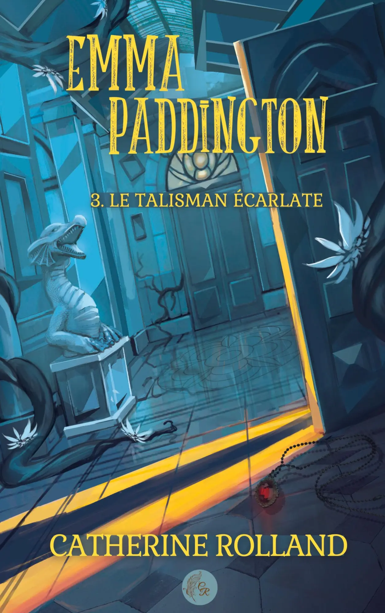 Cover: 9782958459505 | Emma Paddington (tome 3) : Le talisman écarlate | Catherine Rolland