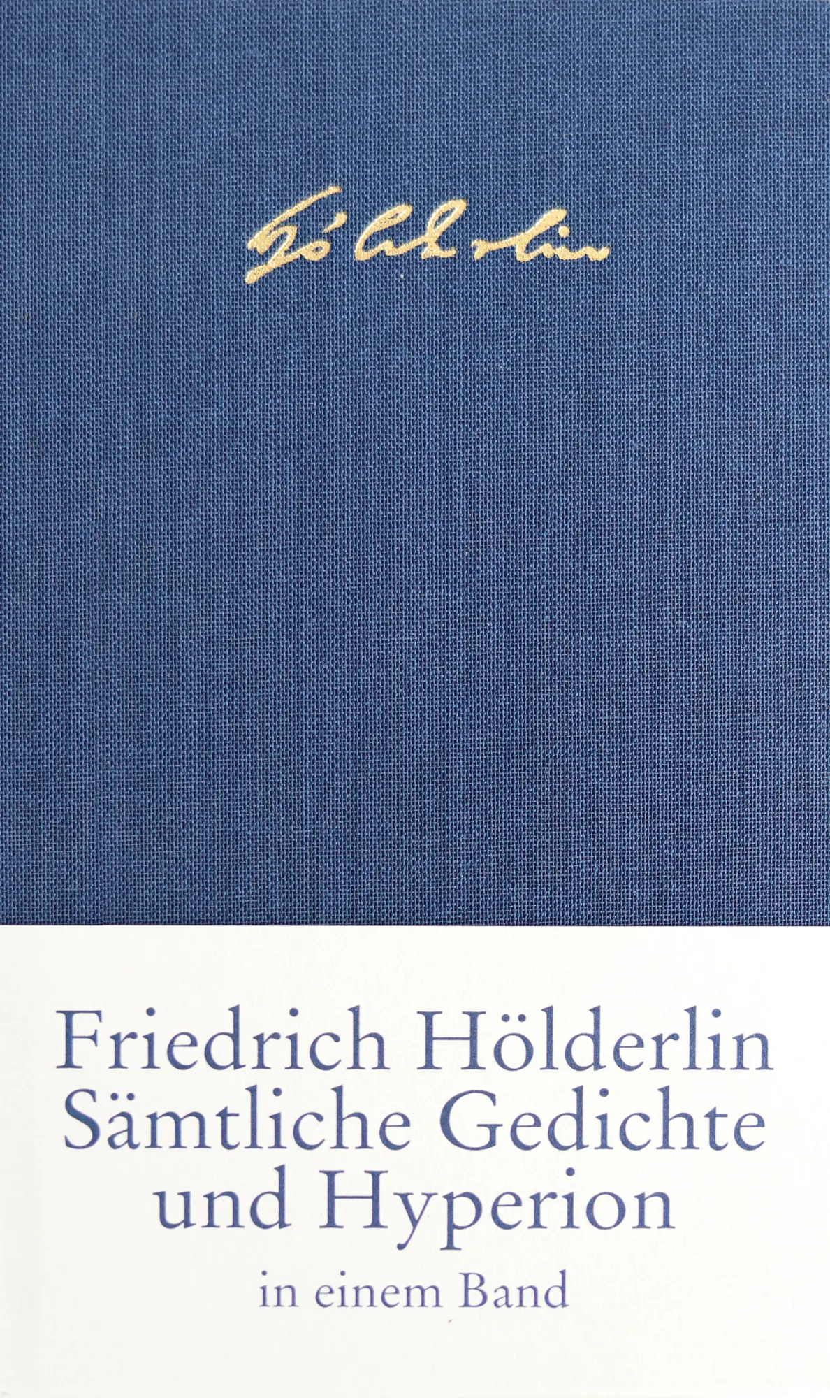 Cover: 9783458169505 | Sämtliche Gedichte und &gt;Hyperion&lt; | Friedrich Hölderlin | Buch | 1999