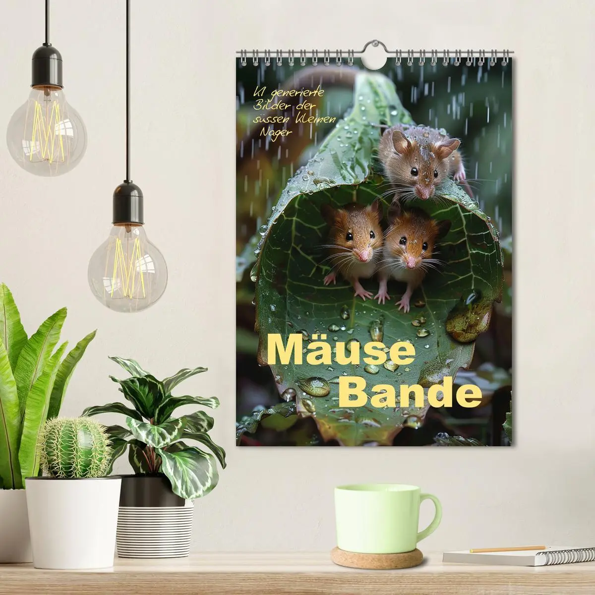 Bild: 9783516269505 | Mäusebande (Wandkalender 2026 DIN A4 hoch), CALVENDO Monatskalender