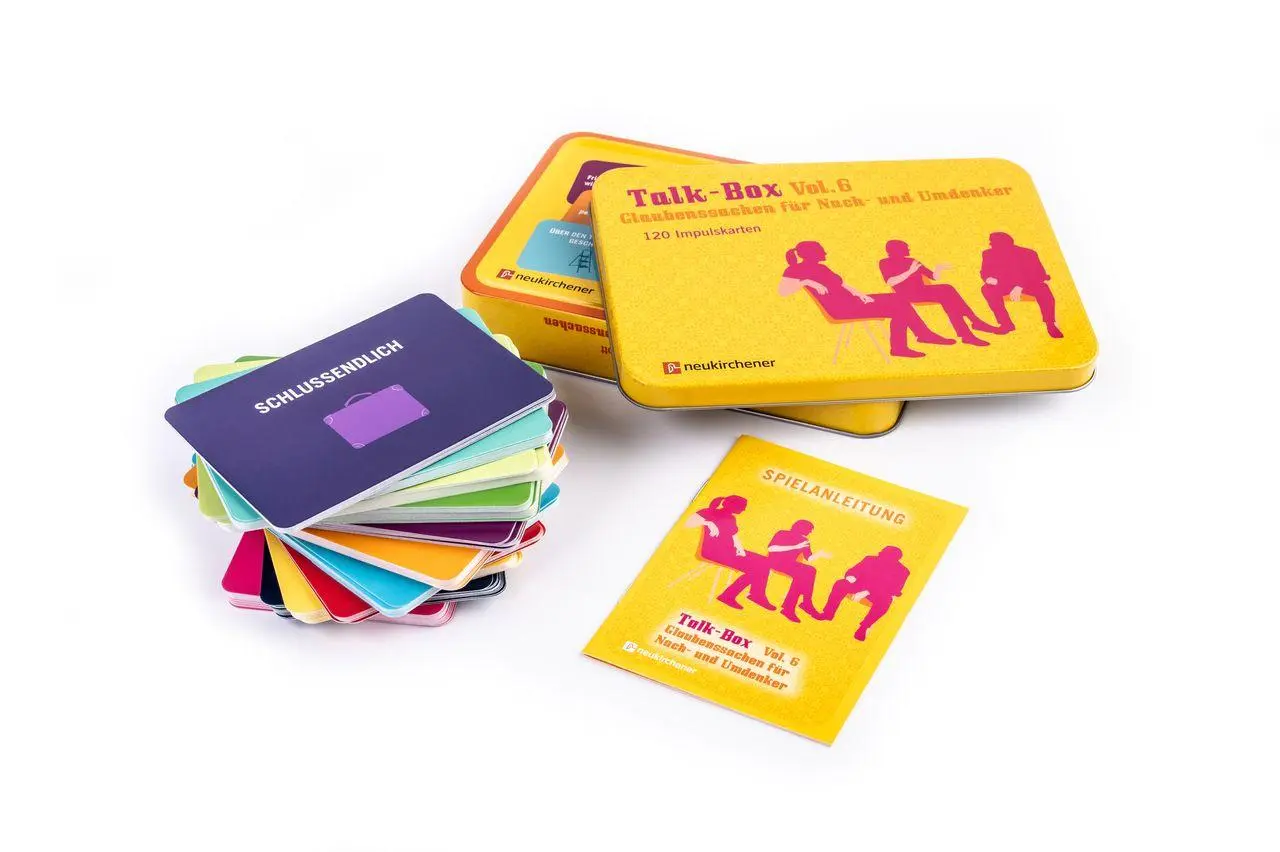 Bild: 9783761559505 | Talk-Box Vol. 6 - Glaubenssachen für Nach- und Umdenker | Box | 120 S.