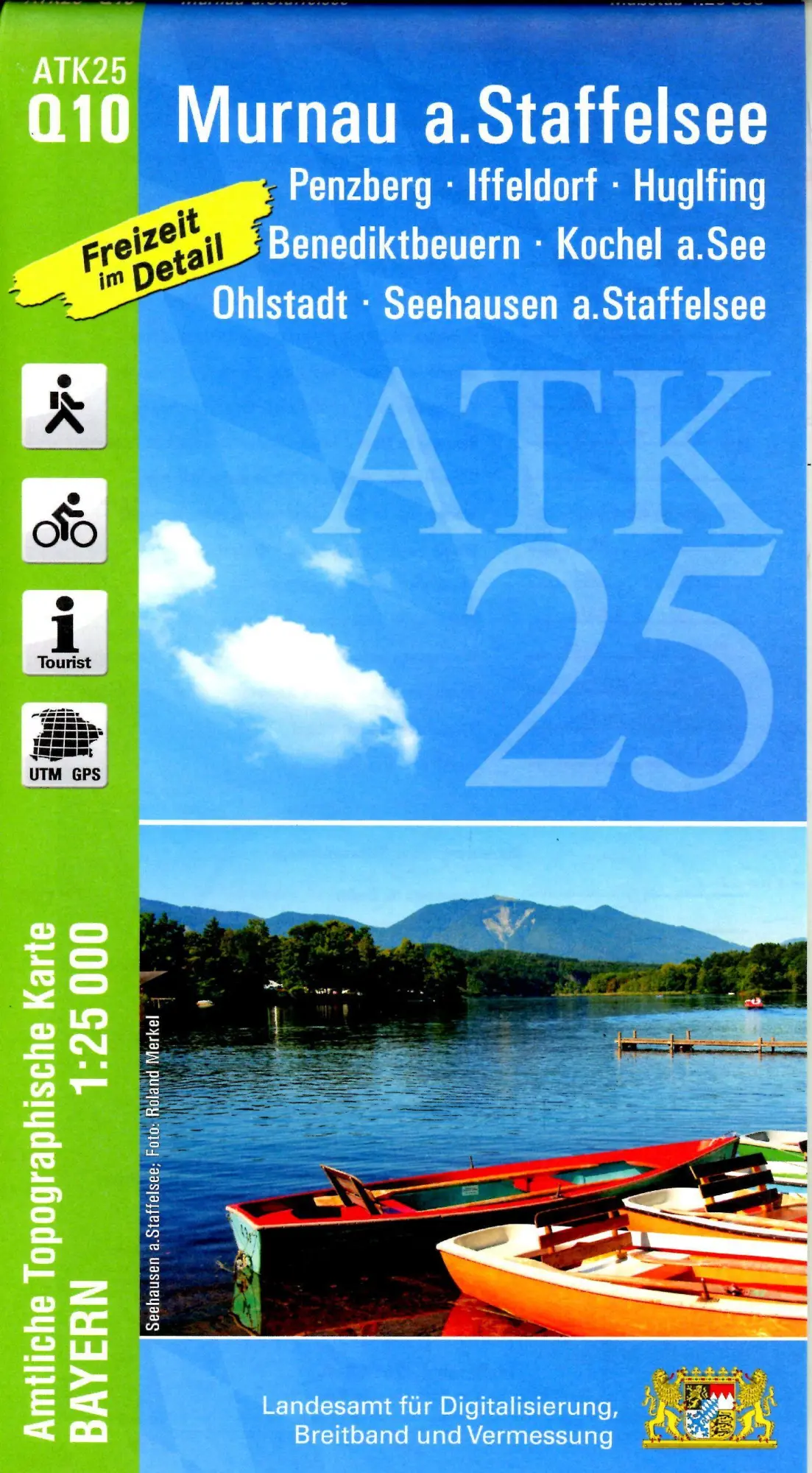 Cover: 9783899339505 | Murnau a.Staffelsee 1:25 000 | Digitalisierung | (Land-)Karte | 2022