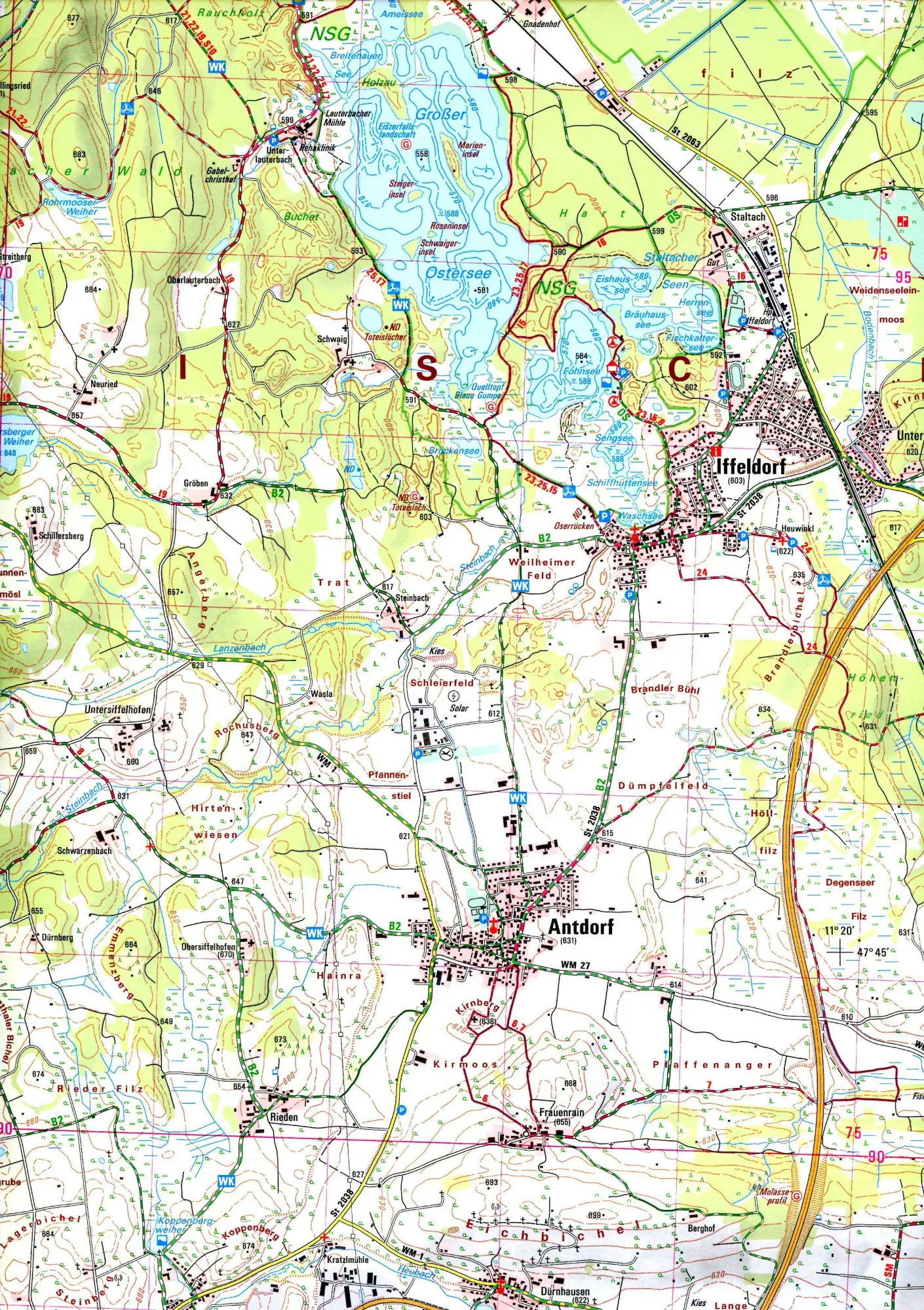 Bild: 9783899339505 | Murnau a.Staffelsee 1:25 000 | Digitalisierung | (Land-)Karte | 2022