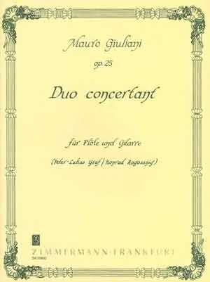 Cover: 9790010259505 | Duo concertant op. 25 | Mauro Giuliani | Buch | Musikverlag Zimmermann