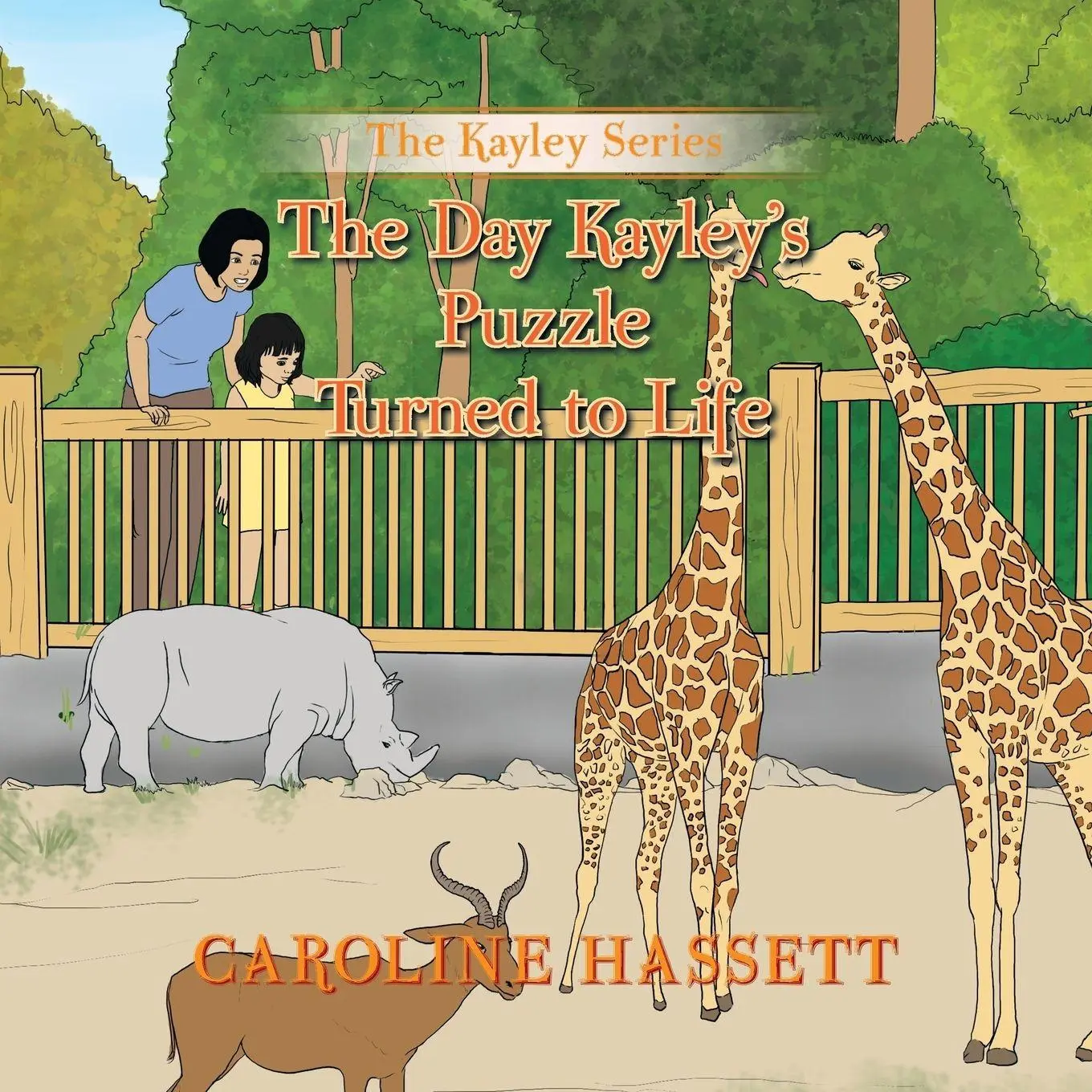 Cover: 9781479769605 | The Day Kayley's Puzzle Turned to Life | The Kayley Series | Hassett