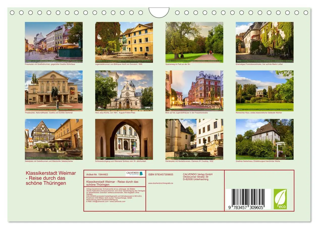 Bild: 9783457309605 | Klassikerstadt Weimar - Reise durch das schöne Thüringen...