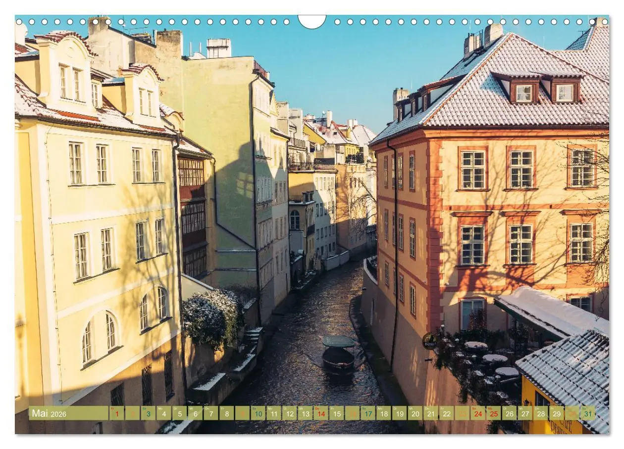 Bild: 9783457549605 | Winterzauber in Prag (Wandkalender 2026 DIN A3 quer), CALVENDO...