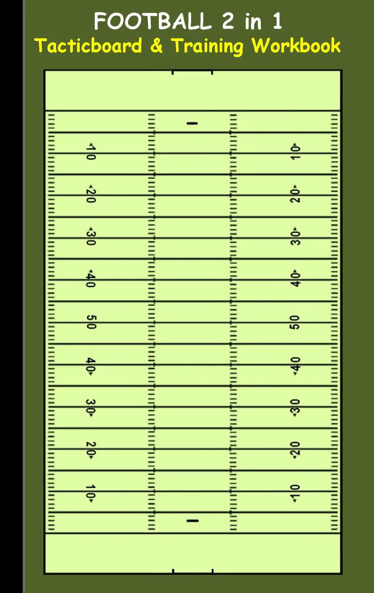 Cover: 9783734749605 | Football 2 in 1 Tacticboard and Training Workbook | Theo Von Taane