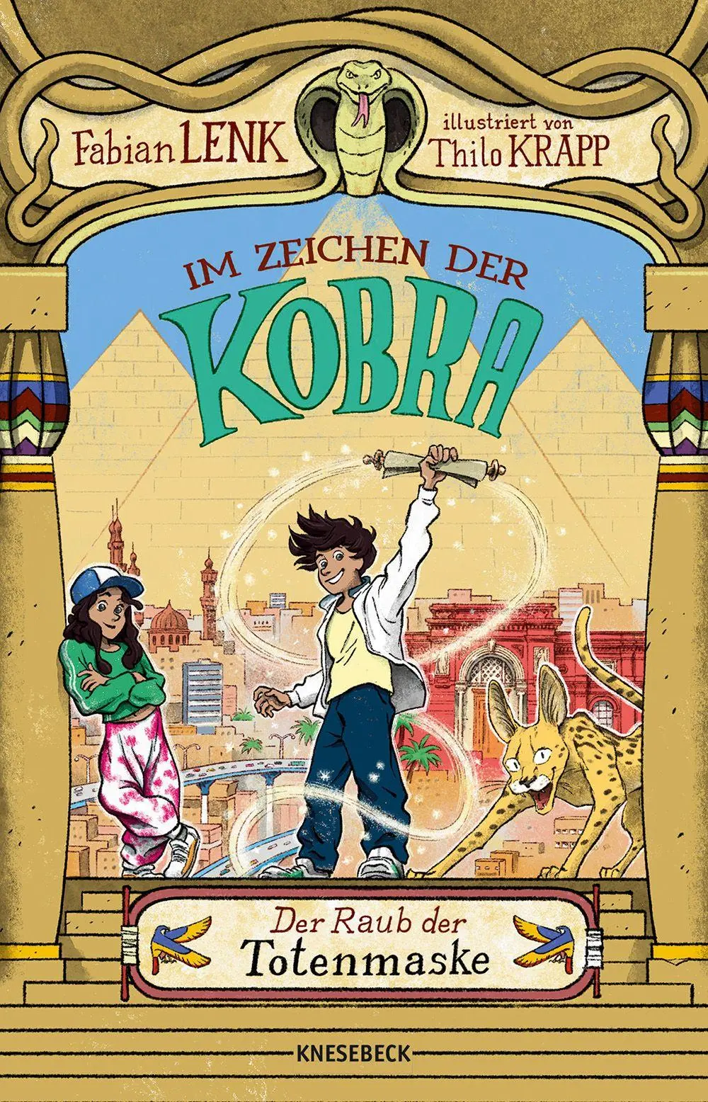 Cover: 9783957289605 | Im Zeichen der Kobra | Band 1: Der Raub der Totenmaske | Fabian Lenk