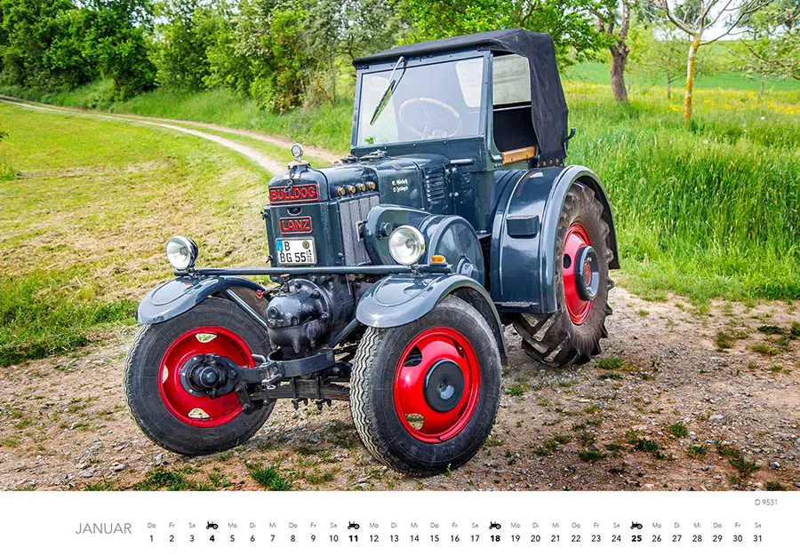 Bild: 9783966649605 | Lanz Traktoren Kalender 2026 | Stephan R. Arnold | Kalender | 14 S.