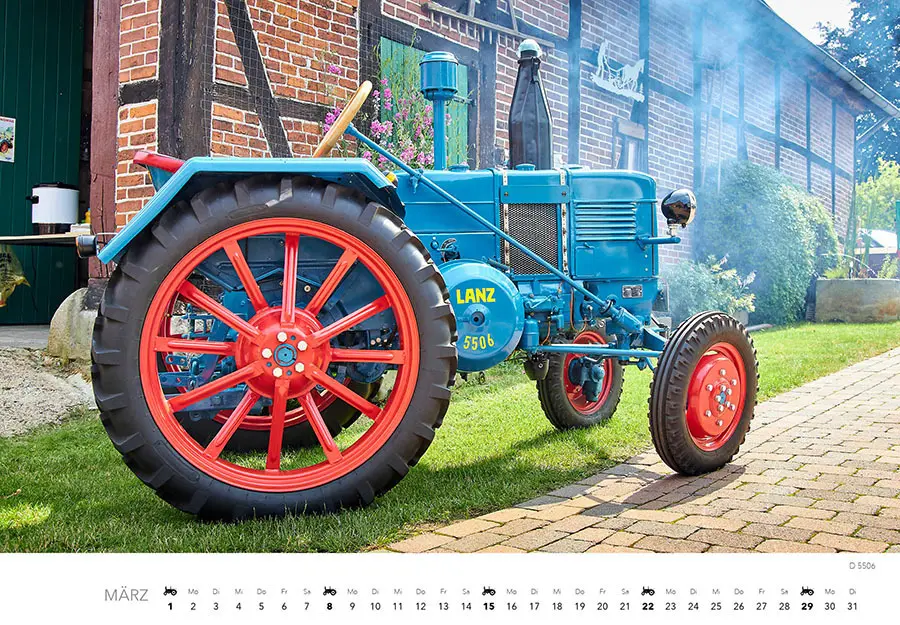 Bild: 9783966649605 | Lanz Traktoren Kalender 2026 | Stephan R. Arnold | Kalender | 14 S.