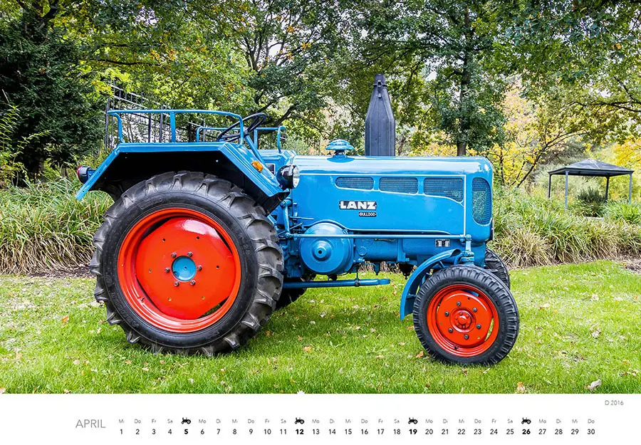 Bild: 9783966649605 | Lanz Traktoren Kalender 2026 | Stephan R. Arnold | Kalender | 14 S.