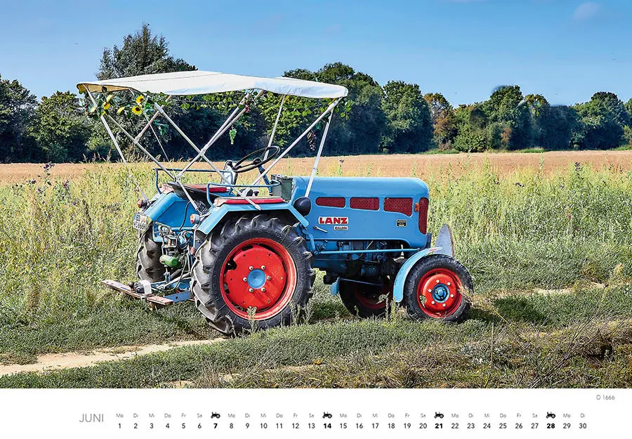 Bild: 9783966649605 | Lanz Traktoren Kalender 2026 | Stephan R. Arnold | Kalender | 14 S.