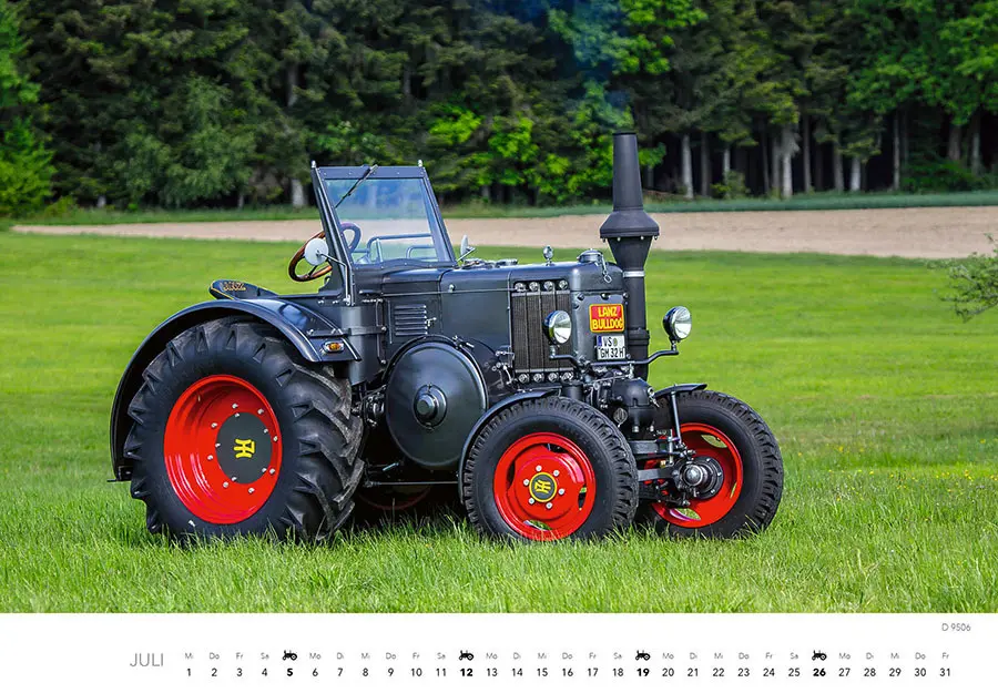 Bild: 9783966649605 | Lanz Traktoren Kalender 2026 | Stephan R. Arnold | Kalender | 14 S.