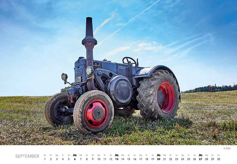 Bild: 9783966649605 | Lanz Traktoren Kalender 2026 | Stephan R. Arnold | Kalender | 14 S.