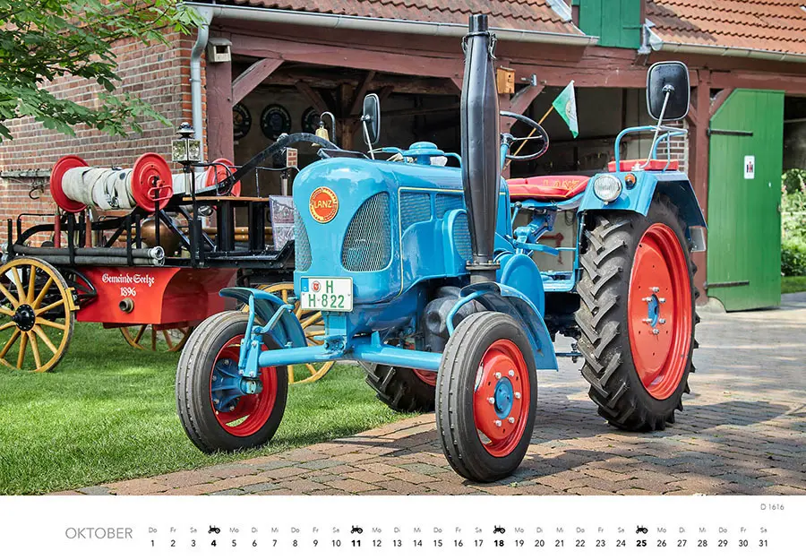 Bild: 9783966649605 | Lanz Traktoren Kalender 2026 | Stephan R. Arnold | Kalender | 14 S.