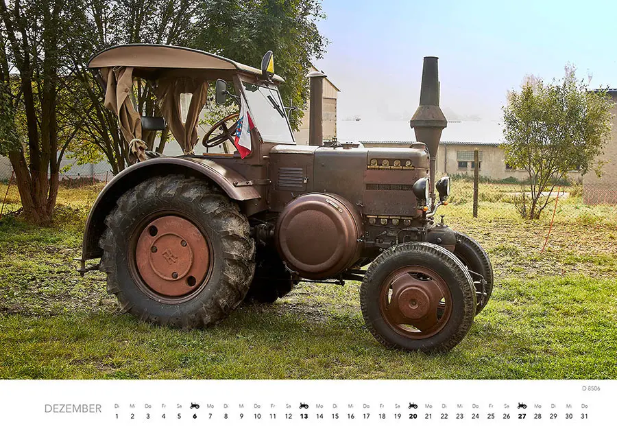 Bild: 9783966649605 | Lanz Traktoren Kalender 2026 | Stephan R. Arnold | Kalender | 14 S.