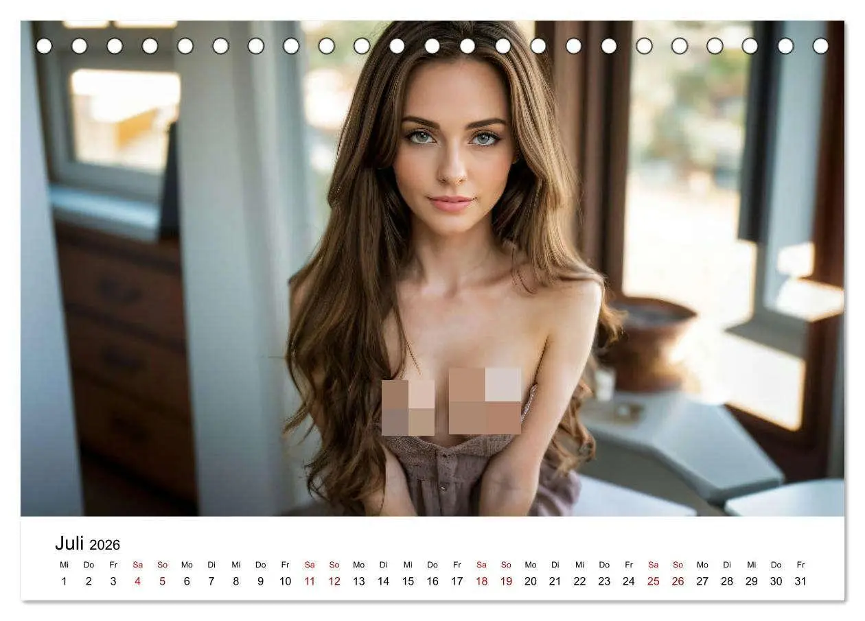 Bild: 9783457469705 | Verführerische Schönheiten (Tischkalender 2026 DIN A5 quer),...