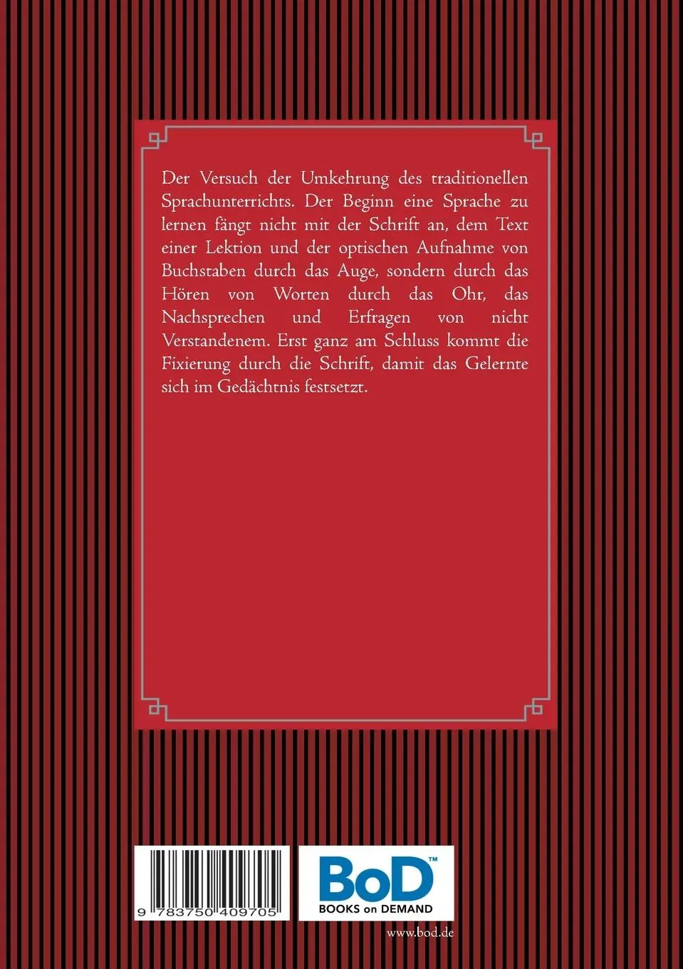 Rückseite: 9783750409705 | Eine Französisch Stunde | Vom Hörverstehen zum aktiven Sprechen | Buch