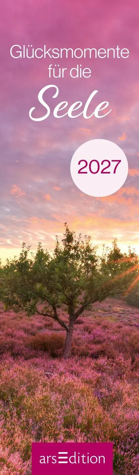 Bild: 4014489139805 | Lesezeichenkalender Glücksmomente für die Seele 2027 | Kalender | 2027