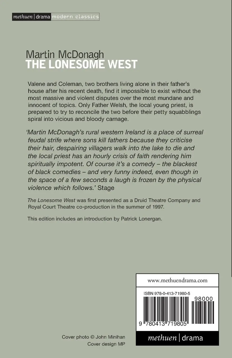 Rückseite: 9780413719805 | The Lonesome West | Martin Mcdonagh | Taschenbuch | Englisch | 2008
