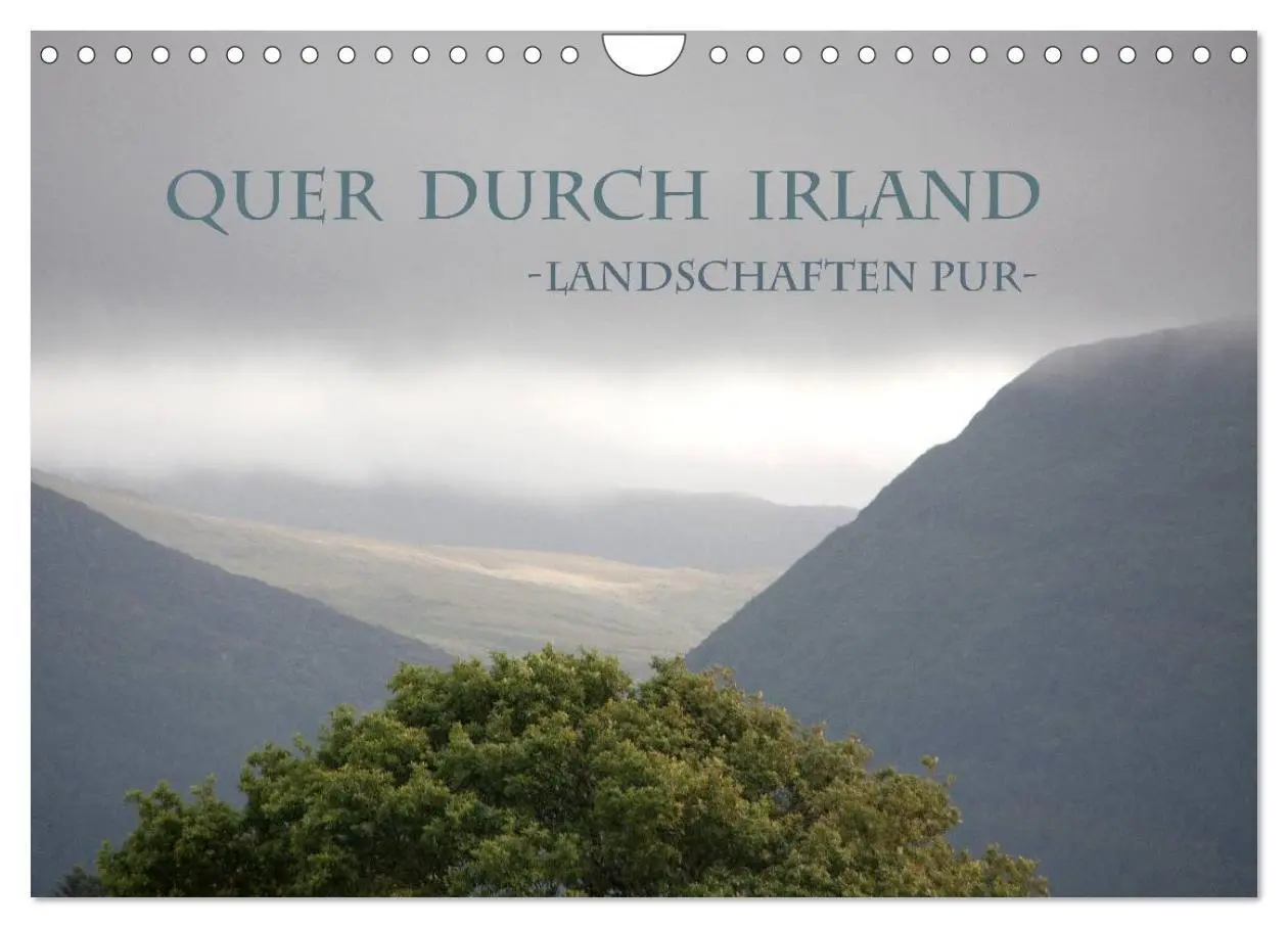 Cover: 9783435509805 | Quer durch Irland - Landschaften pur (Wandkalender 2025 DIN A4...