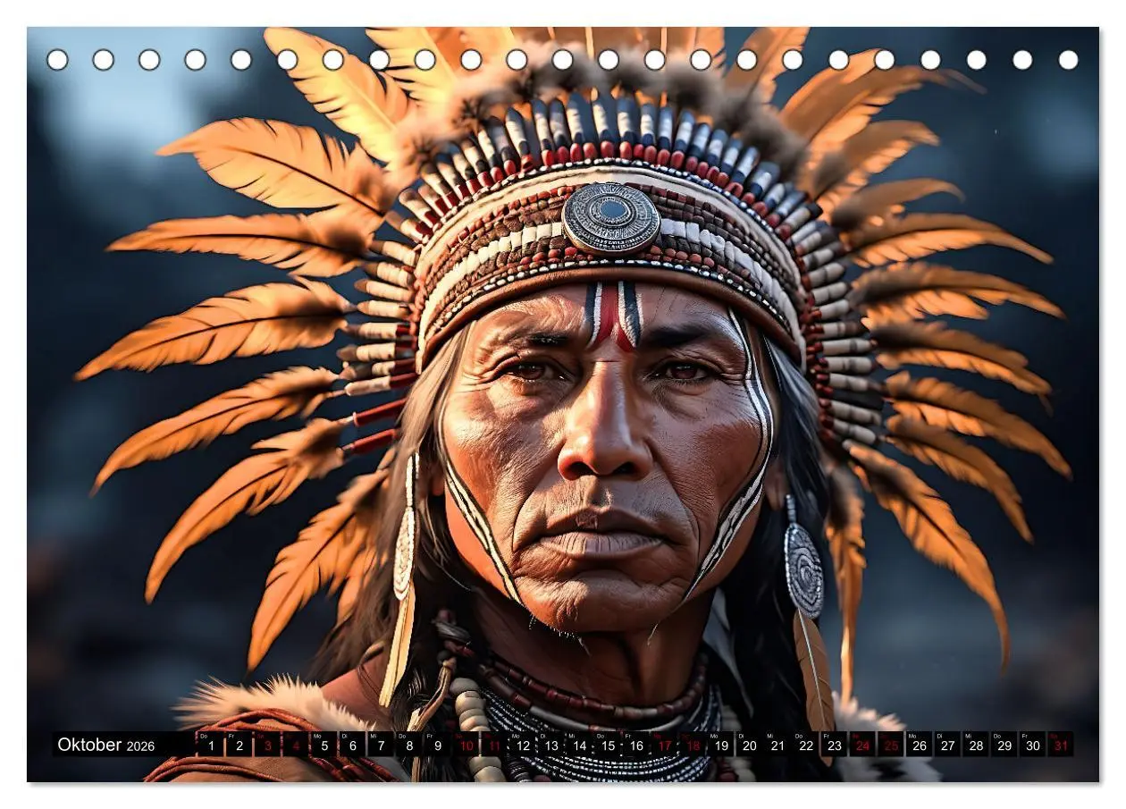 Bild: 9783457389805 | Im weiten Land der Indianer (Tischkalender 2026 DIN A5 quer),...