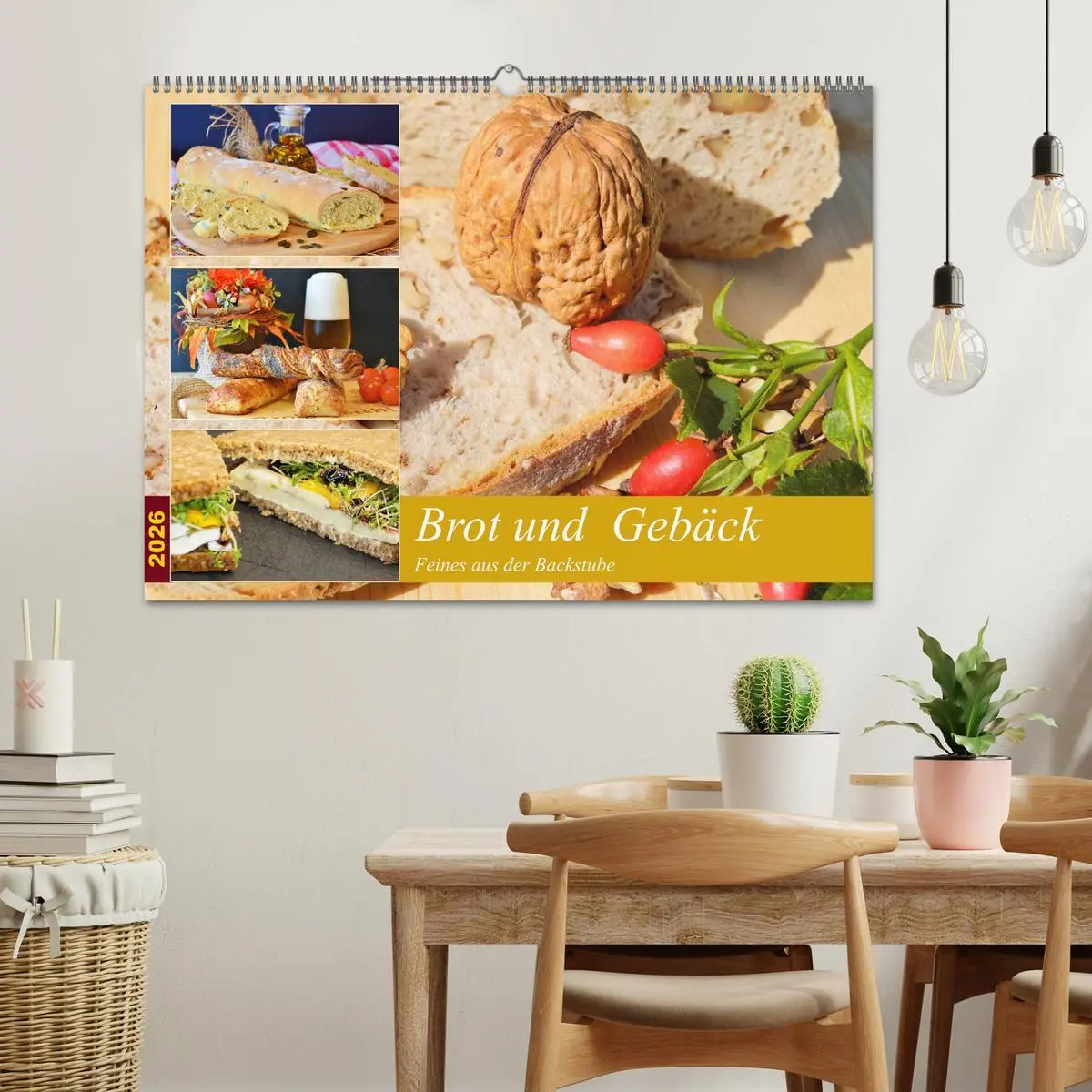 Bild: 9783457769805 | Brot und Gebäck. Feines aus der Backstube (Wandkalender 2026 DIN A2...
