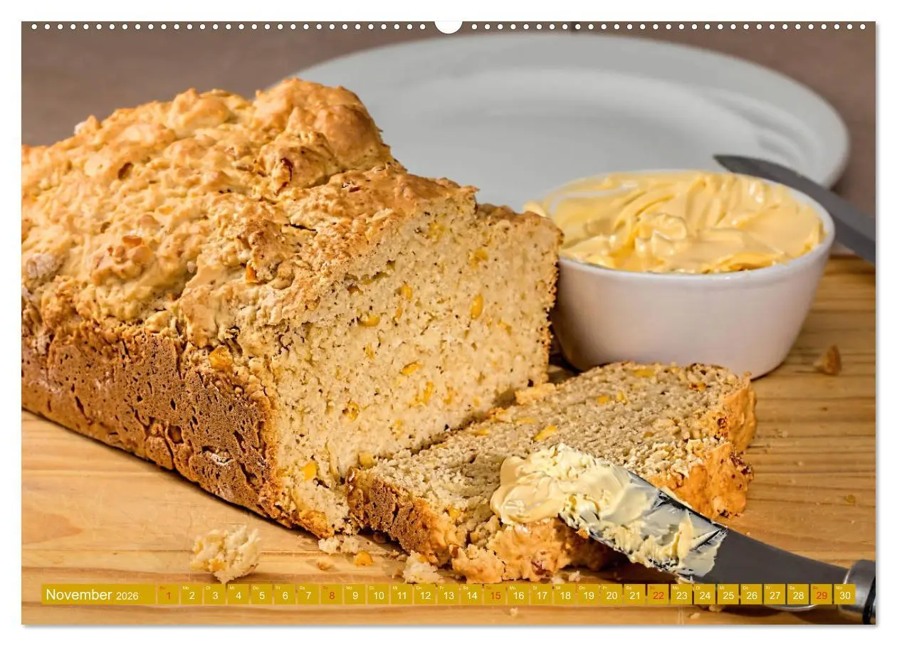 Bild: 9783457769805 | Brot und Gebäck. Feines aus der Backstube (Wandkalender 2026 DIN A2...
