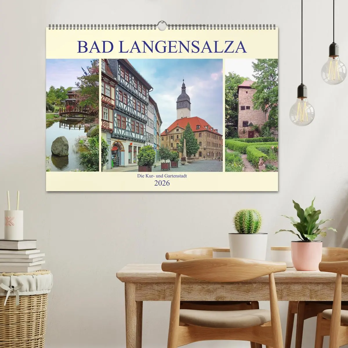 Bild: 9783457909805 | Bad Langensalza - Die Kur- und Gartenstadt (Wandkalender 2026 DIN...