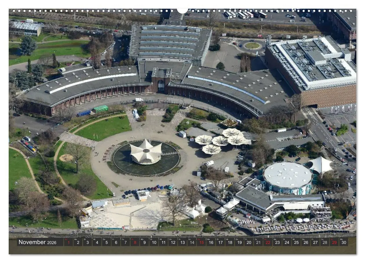 Bild: 9783516099805 | Köln - Die Rheinmetropole aus der Luft (Wandkalender 2026 DIN A2...