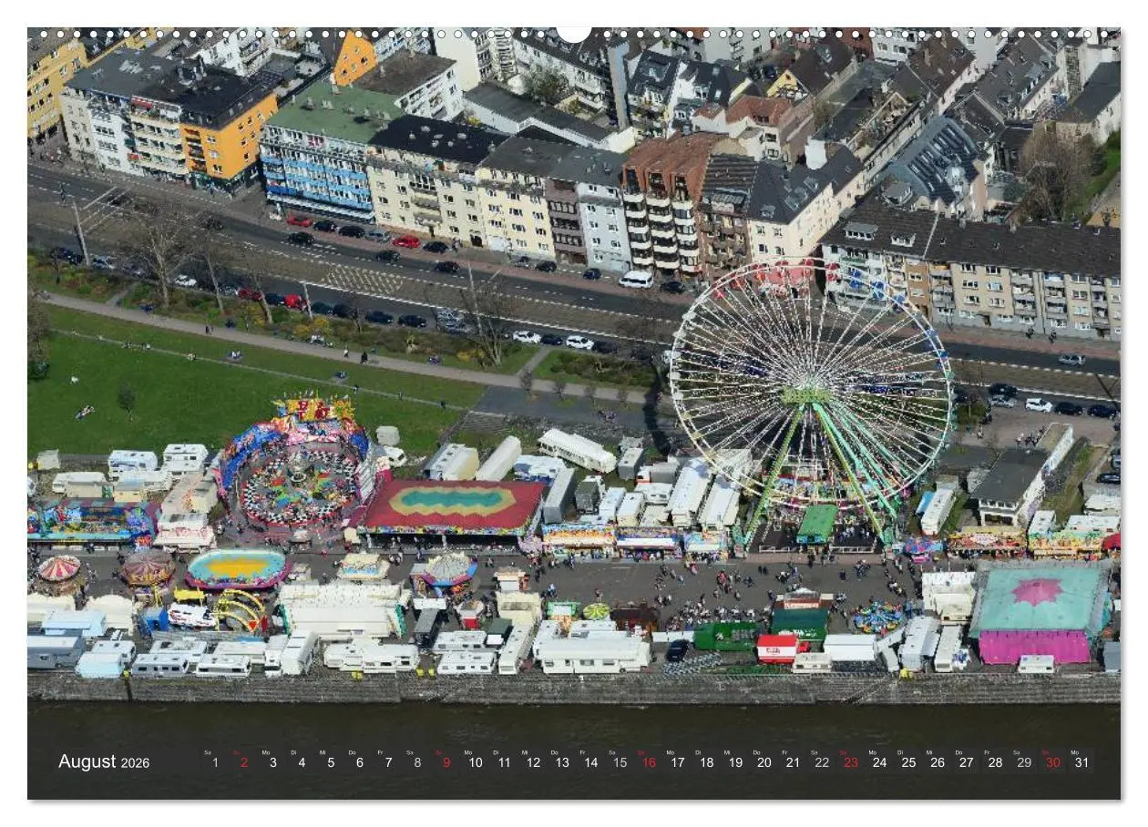 Bild: 9783516099805 | Köln - Die Rheinmetropole aus der Luft (Wandkalender 2026 DIN A2...