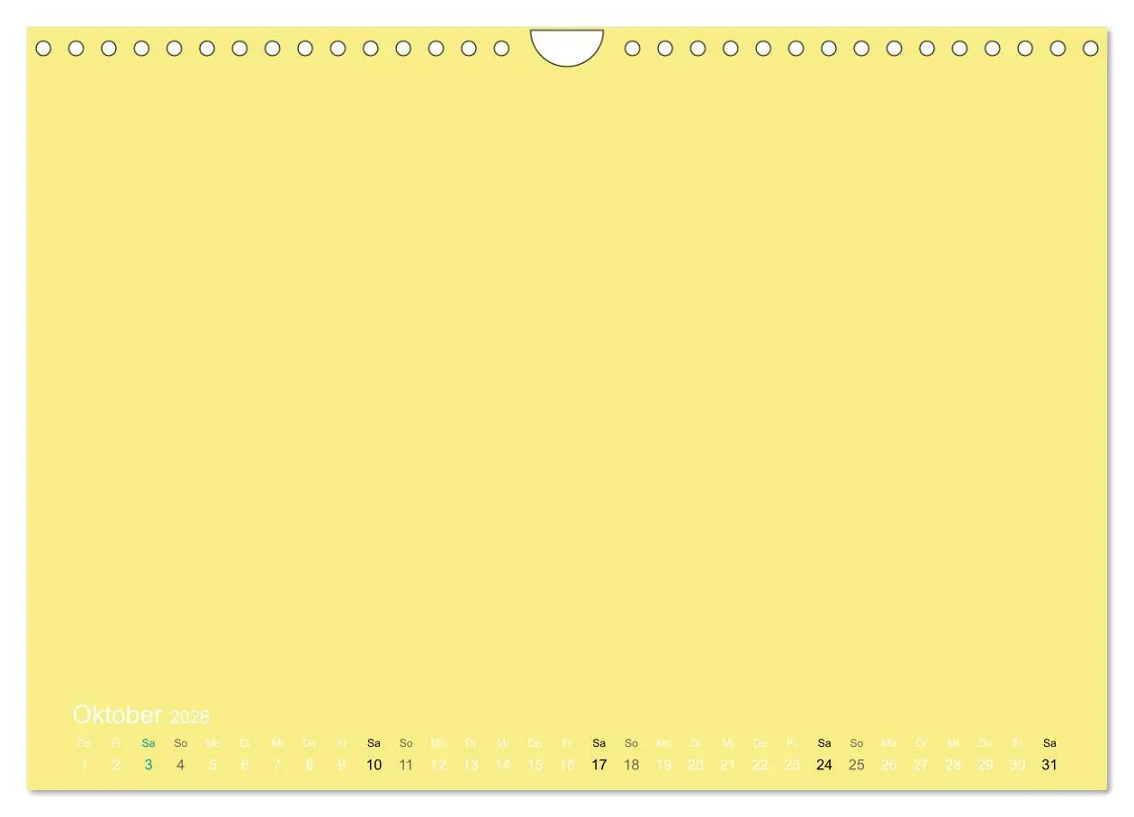 Bild: 9783516169805 | Bastelkalender - Gelb (Wandkalender 2026 DIN A4 quer), CALVENDO...