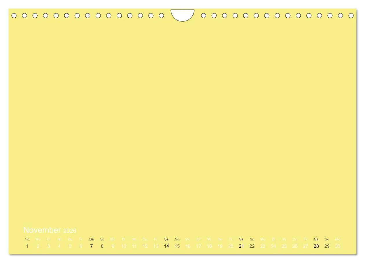 Bild: 9783516169805 | Bastelkalender - Gelb (Wandkalender 2026 DIN A4 quer), CALVENDO...