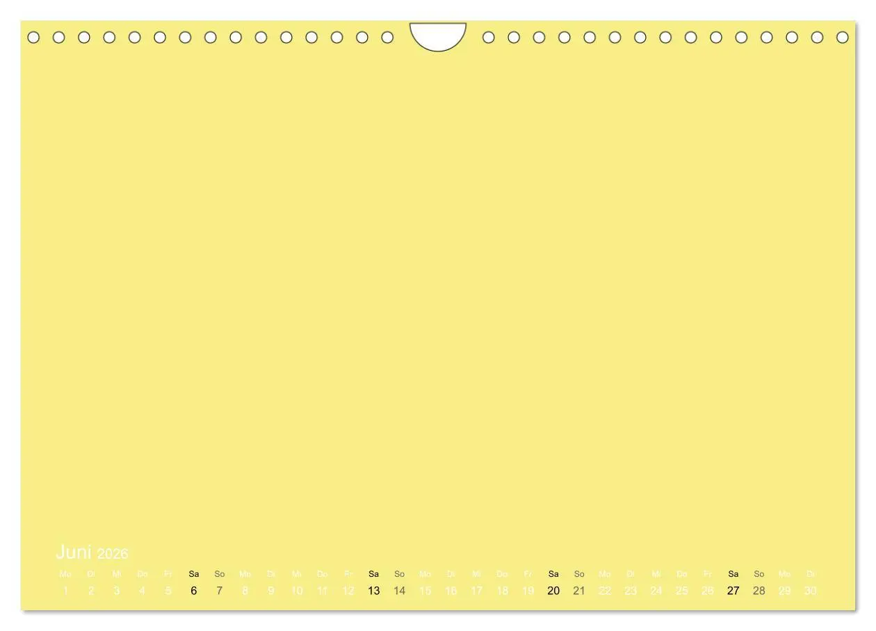 Bild: 9783516169805 | Bastelkalender - Gelb (Wandkalender 2026 DIN A4 quer), CALVENDO...