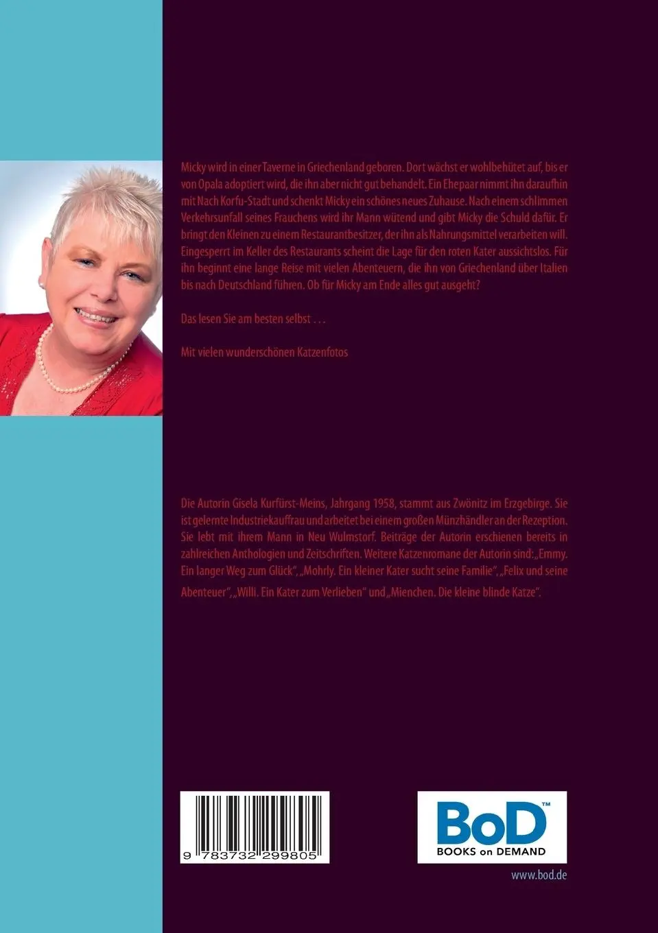 Rückseite: 9783732299805 | Micky | Der kleine Rote | Gisela Kurfürst-Meins | Taschenbuch | 140 S.