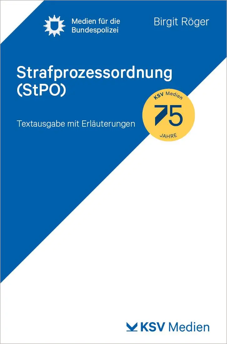 Cover: 9783829319805 | Strafprozessordnung (StPO) | Textausgabe mit Erläuterungen | Röger Cover: 9783829319805 | Strafprozessordnung (StPO) | Textausgabe mit Erläuterungen | Röger
