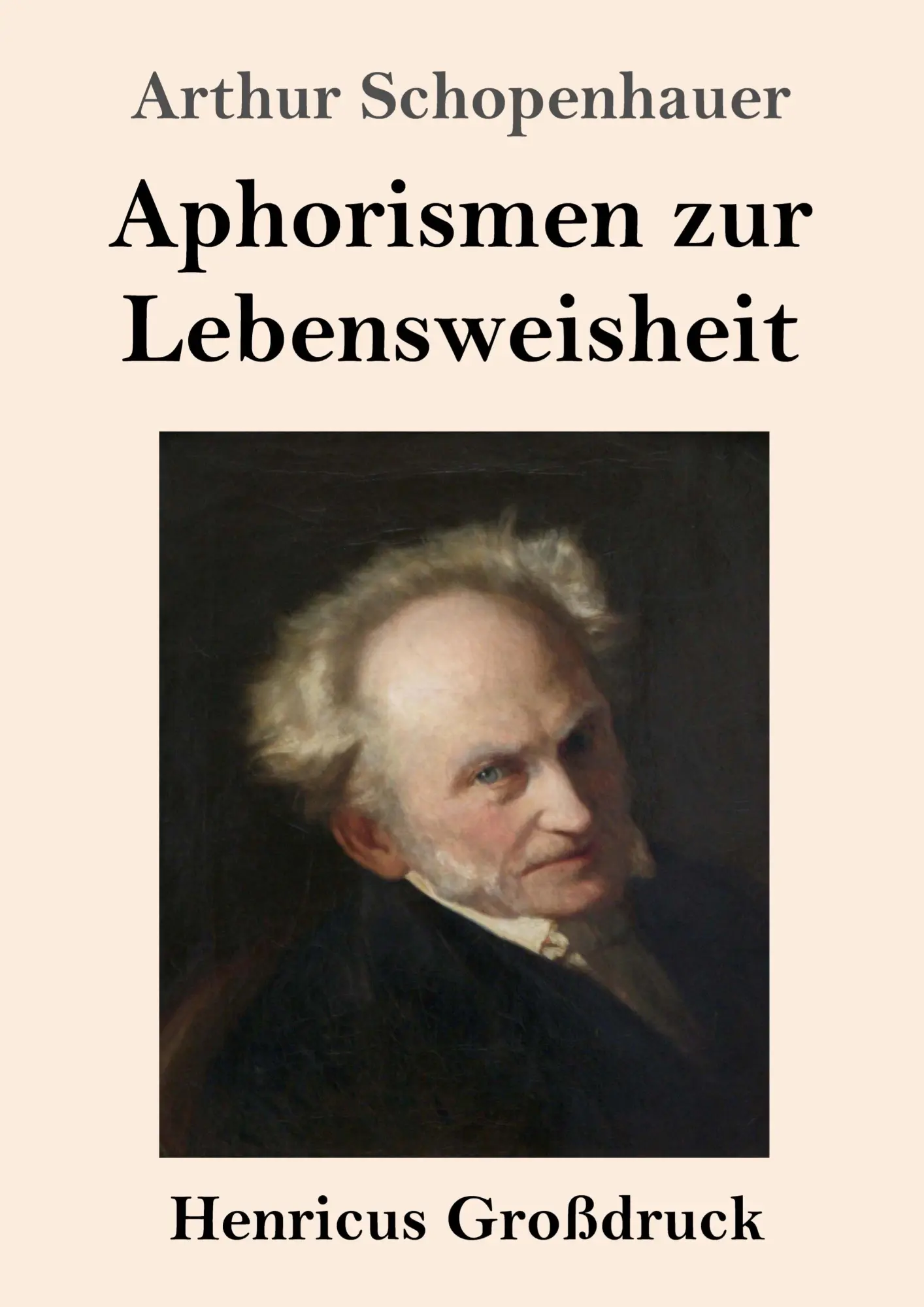 Cover: 9783847829805 | Aphorismen zur Lebensweisheit (Großdruck) | Arthur Schopenhauer | Buch