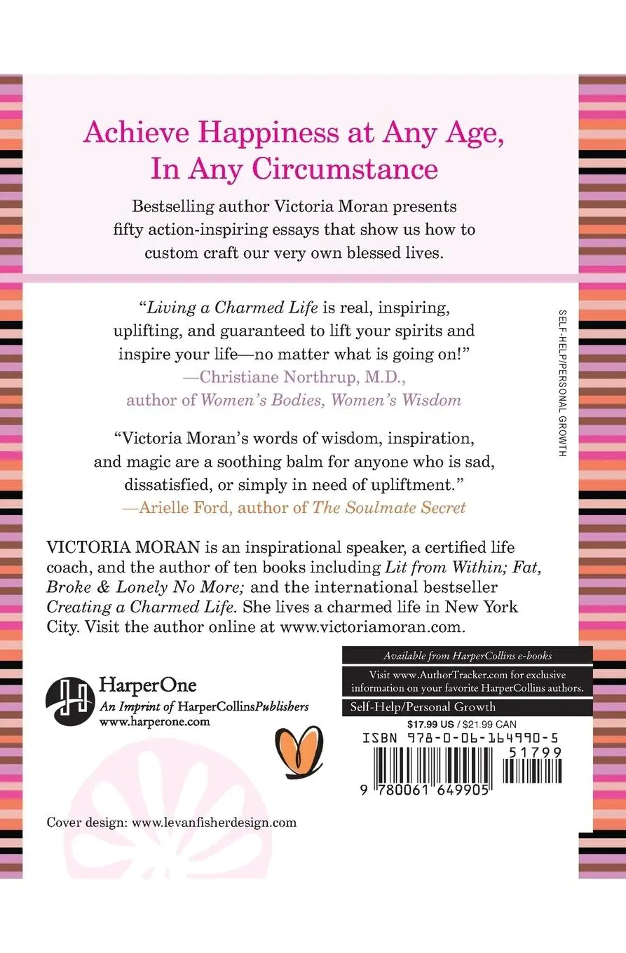 Rückseite: 9780061649905 | Living a Charmed Life | Victoria Moran | Taschenbuch | Englisch | 2010