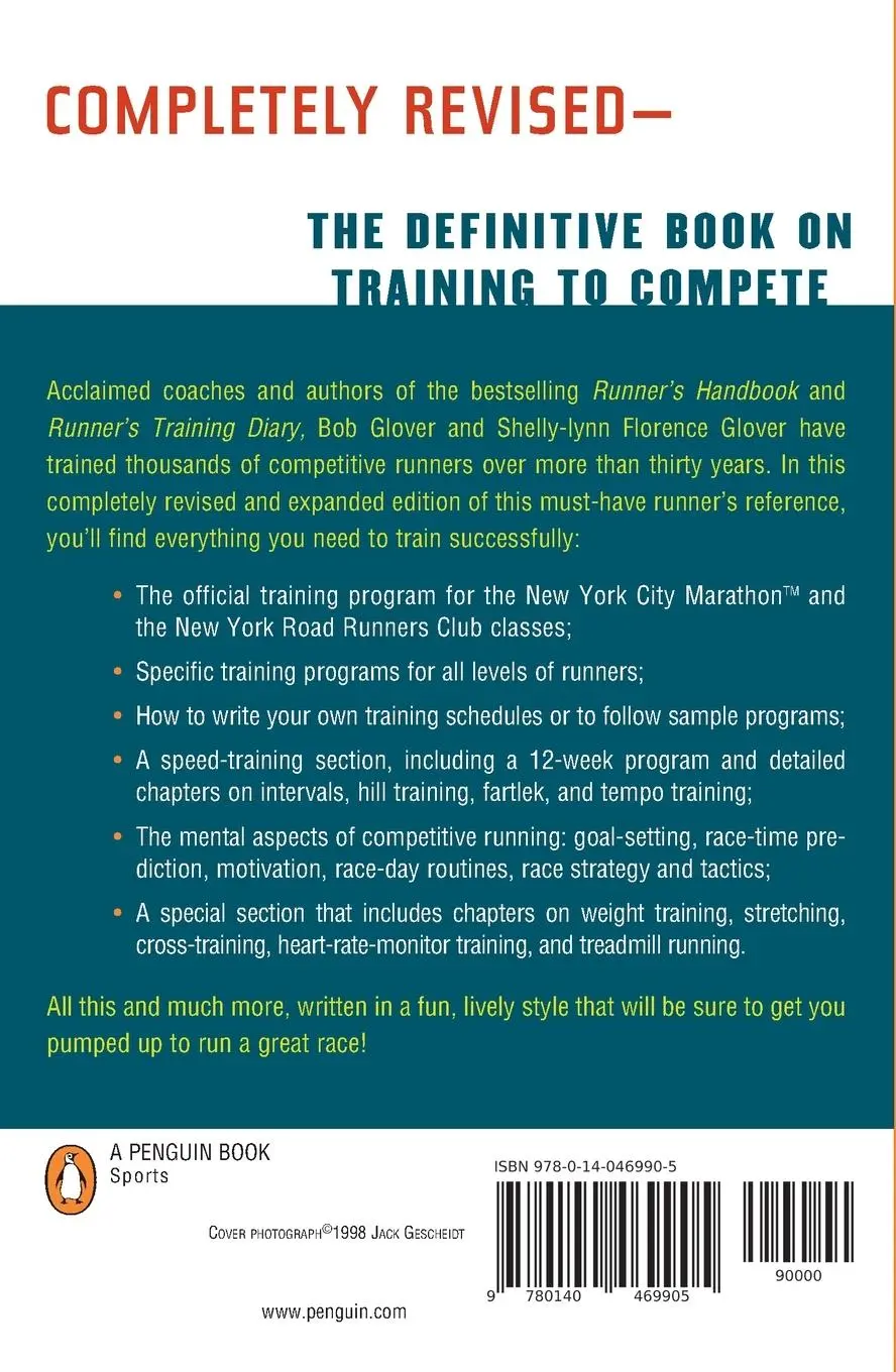 Rückseite: 9780140469905 | The Competitive Runner's Handbook | Bob Glover (u. a.) | Taschenbuch