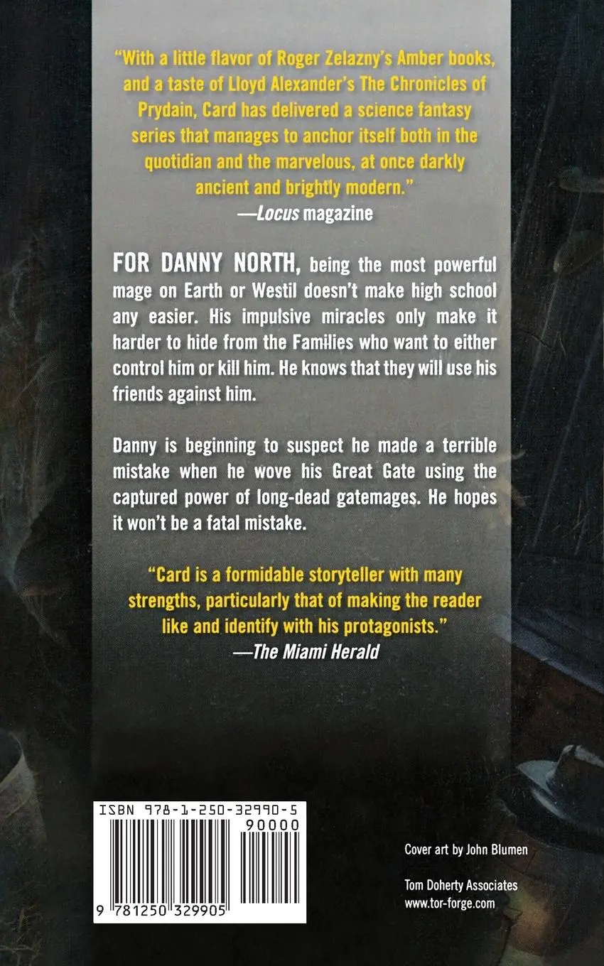 Rückseite: 9781250329905 | Gate Thief | Orson Scott Card | Taschenbuch | Englisch | 2014