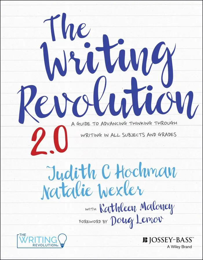 Cover: 9781394359905 | The Writing Revolution 2.0 | Judith C Hochman (u. a.) | Taschenbuch