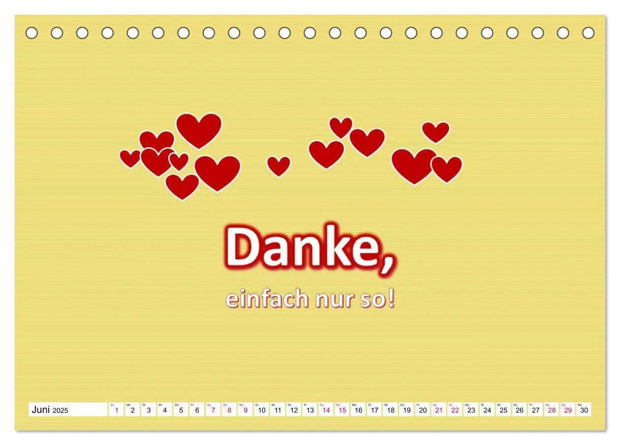 Bild: 9783435119905 | Zitate und Sprüche DANKE sagen, einfach so ... (Tischkalender 2025...