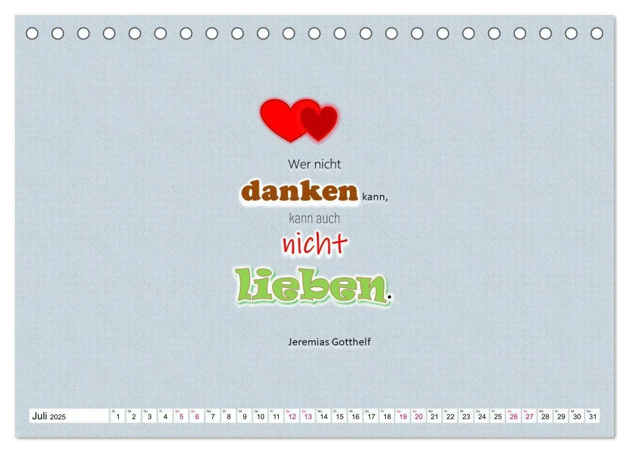 Bild: 9783435119905 | Zitate und Sprüche DANKE sagen, einfach so ... (Tischkalender 2025...