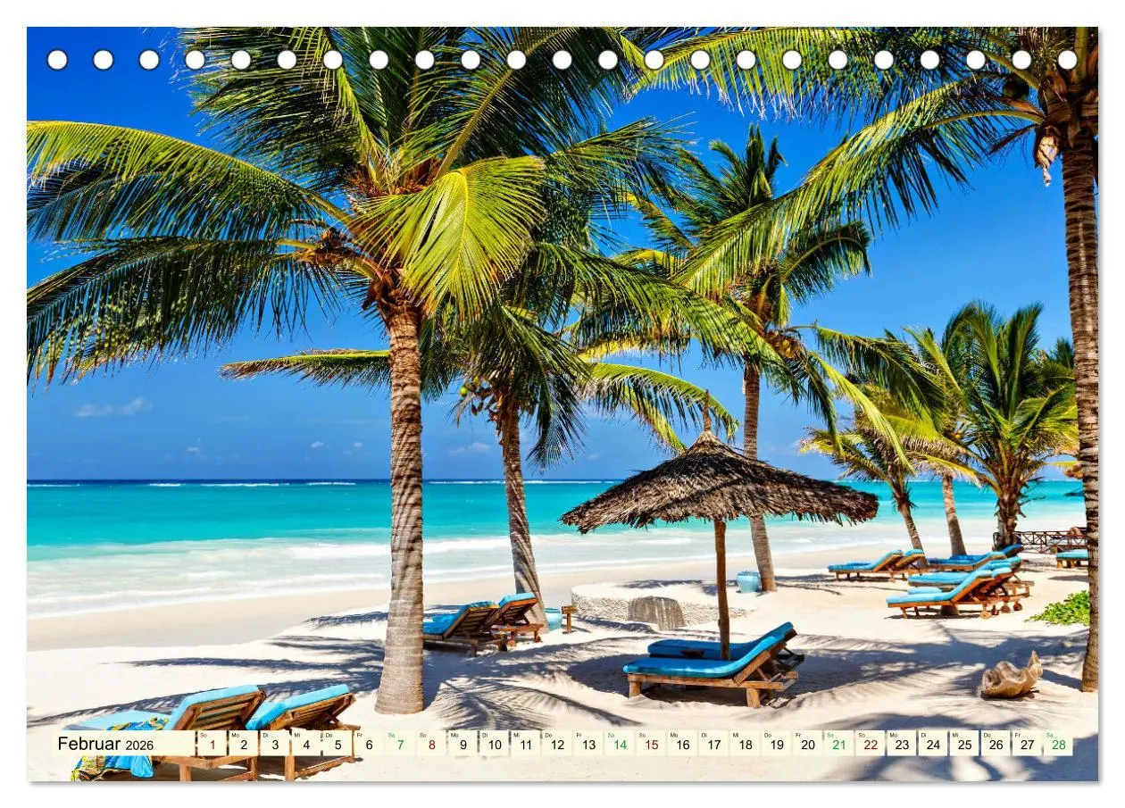 Bild: 9783457519905 | DIANI BEACH Strand Impressionen Kenia (Tischkalender 2026 DIN A5...